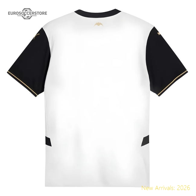 2024-2025 Valencia Cf Home Jersey - Budget-friendly - Fan Design