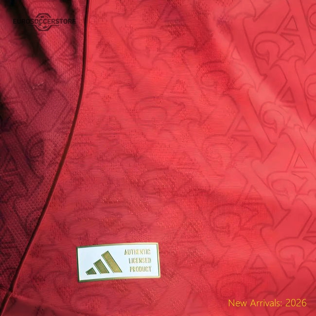 2025-2026 Arsenal Authentic Home Shirt