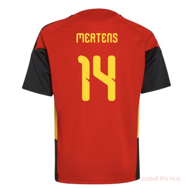 2026-2027 Belgium Training Jersey (Red) - Kids (Mertens 14)