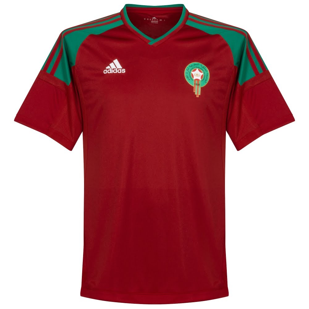 Breathable Morocco Home 2018 World Cup Soccer Jersey Shirt