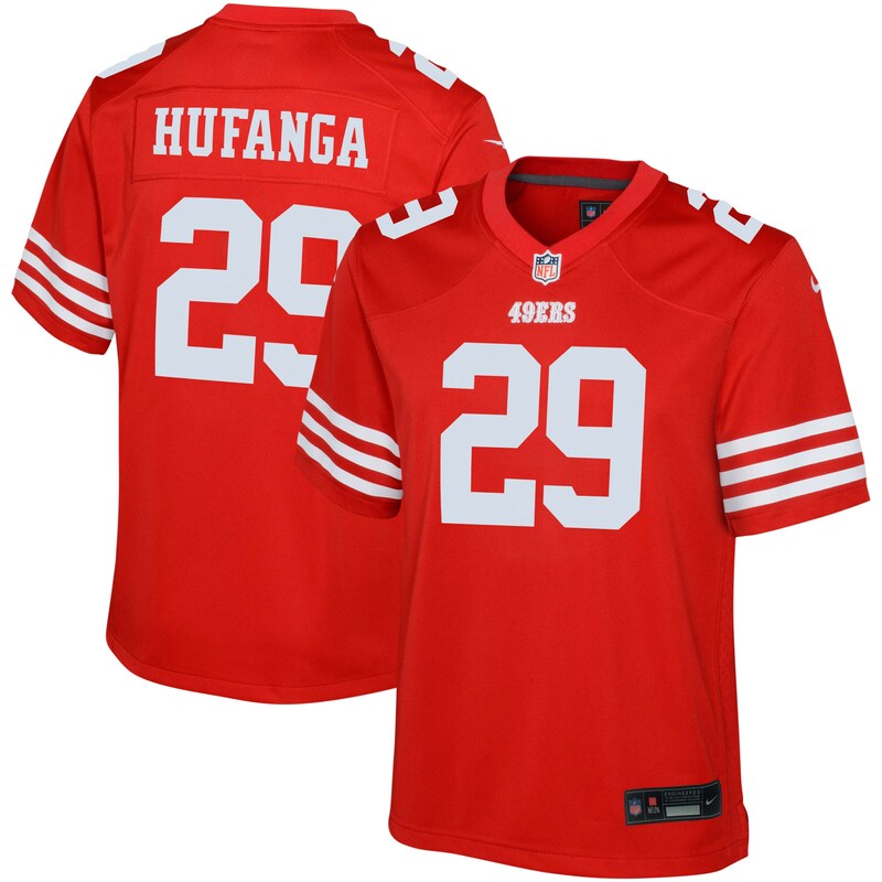Talanoa Hufanga San Francisco 49ers Nike Youth Game Jersey -...