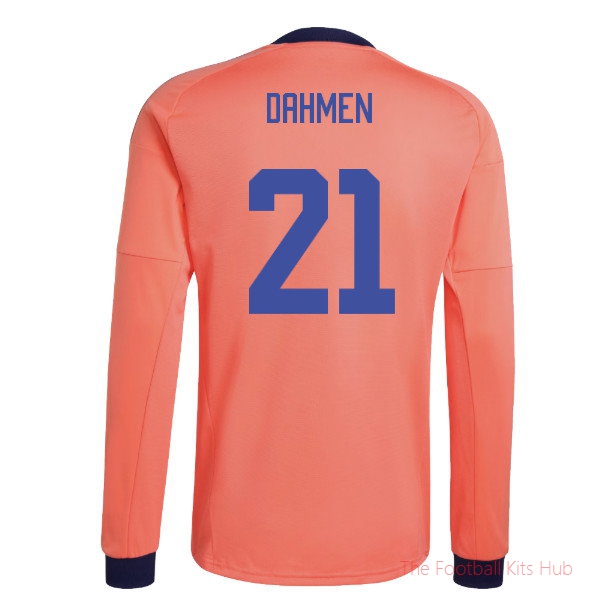 2026-2027 Germany Away Goalkeeper LS Shirt (Coral Fusion) (Dahmen 21)