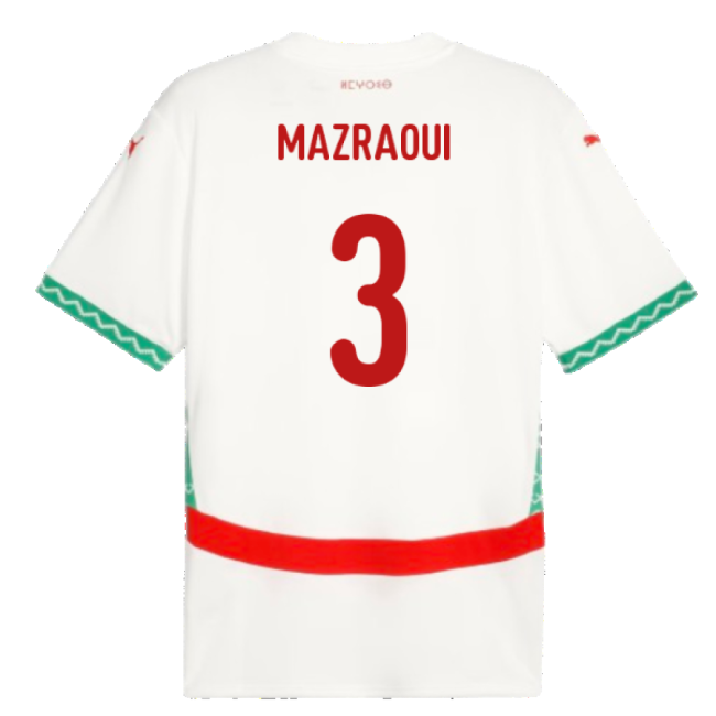 Performance-Driven Fan-Favorite 2024-2025 Morocco Away Shirt (Mazraoui
