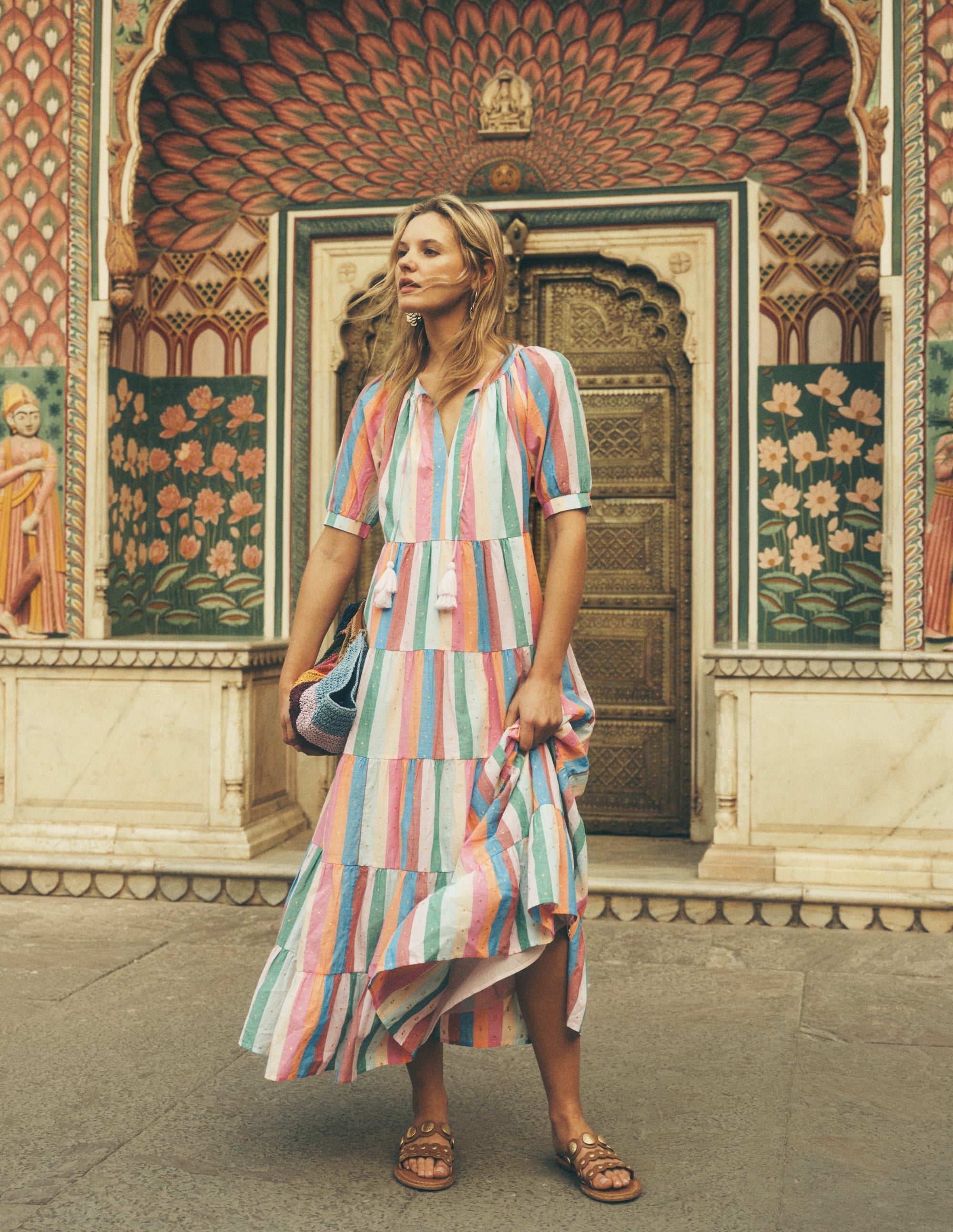 Multi Tiered Maxi Dress