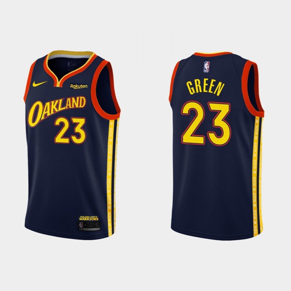 Elite Golden State Warriors 23 Jersey - Navy City Edition - Fan Favorite