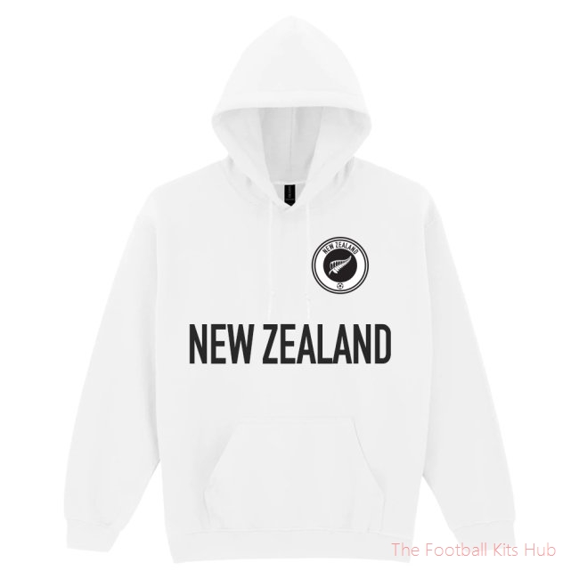 New Zealand National Team Text Hoodie (White)