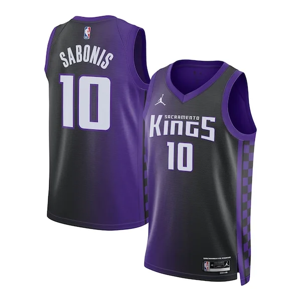 Championship Domantas Sabonis SAC Swingman Jersey - Budget Price