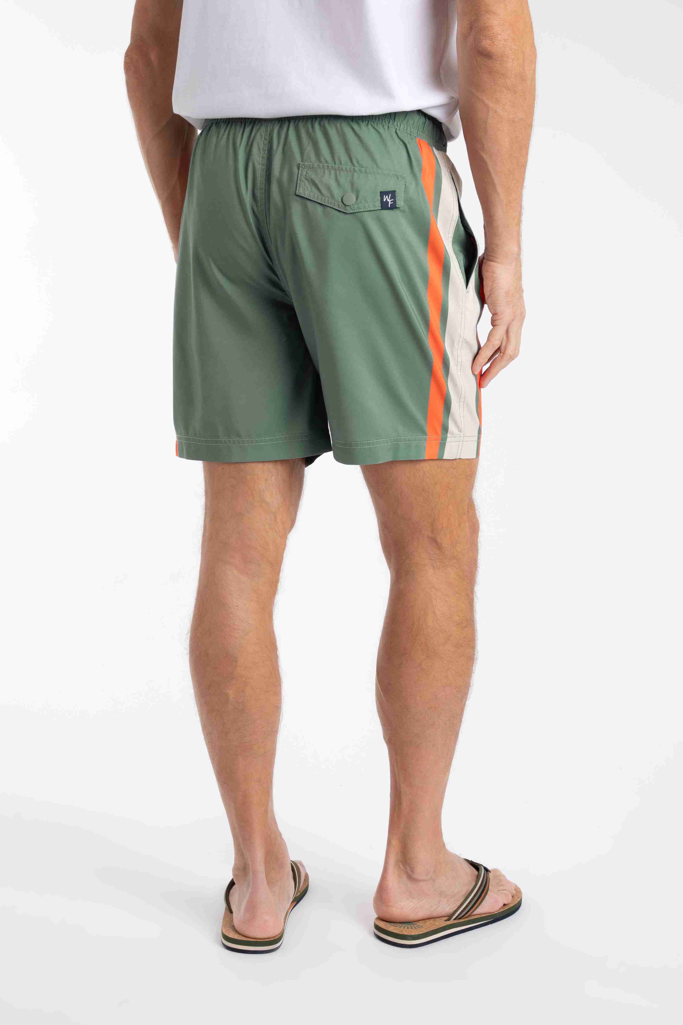 Narwhal Swim Shorts Woodland Sage