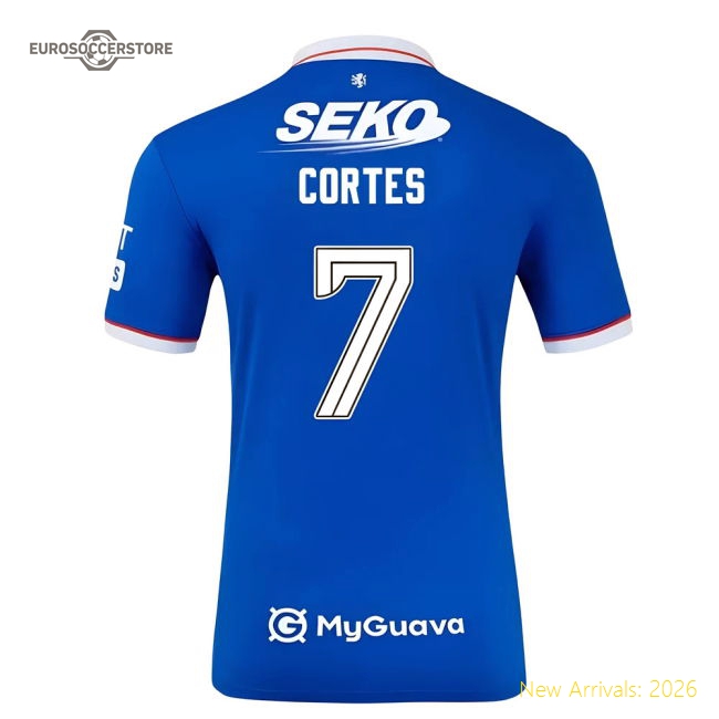Breathable Football Team Kids Cortes Jersey 2025-2026 Non-irritating