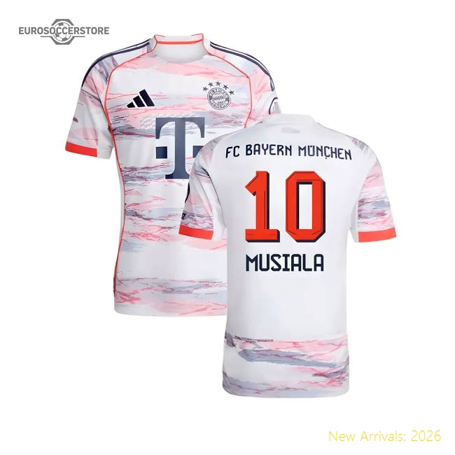 Bayern Munich Away Elite Jersey Musiala Durable Moisture-wicking