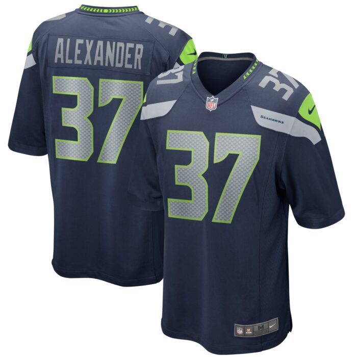 None Men's SEA Seahawks Dynamic Top-Grade Jersey Football Apparel