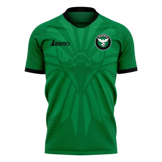 Nigeria A Team Elite Quality Home Professional Jersey (1)