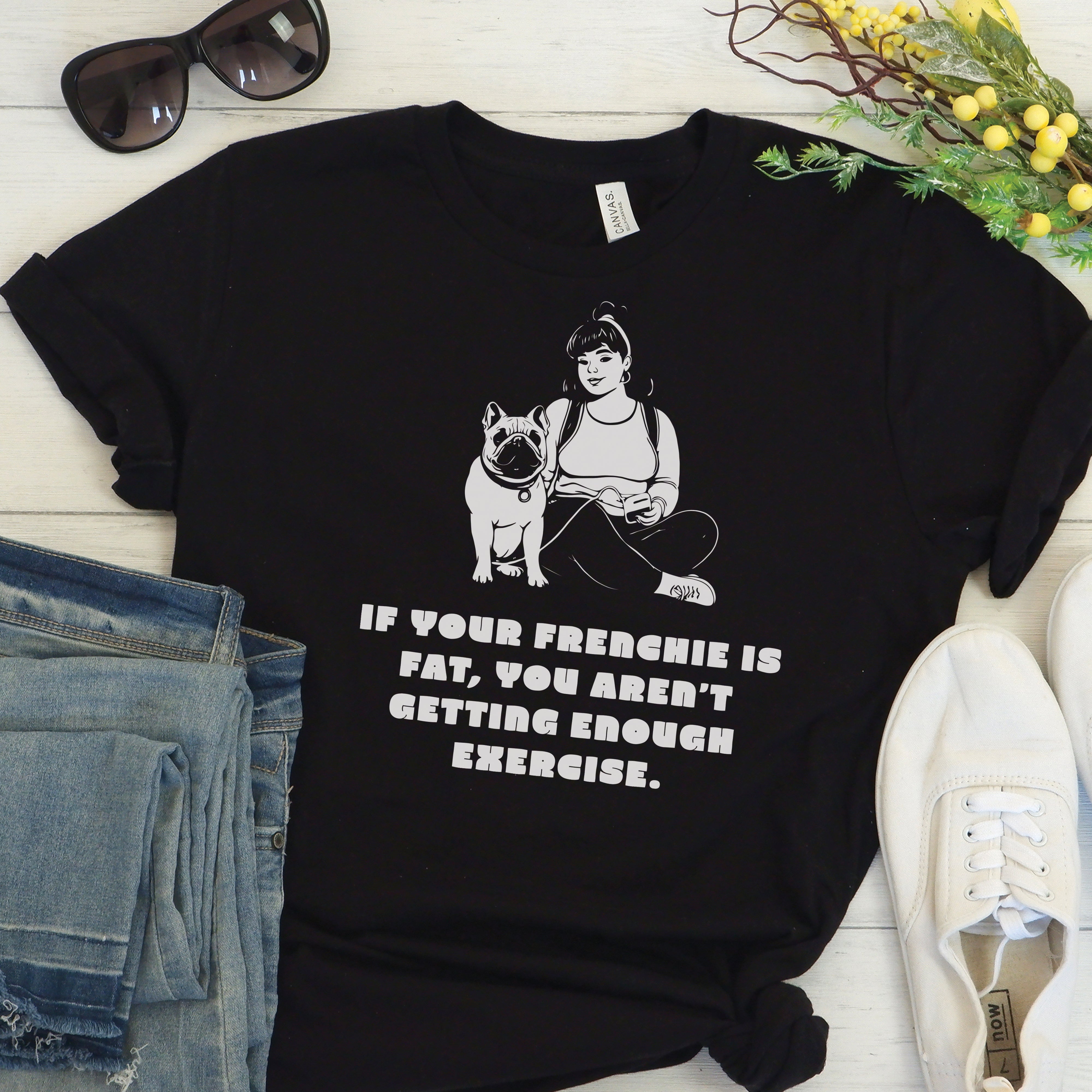 French Bulldog The Fat French Bulldog Unisex T Shirt Comfy Pet Product