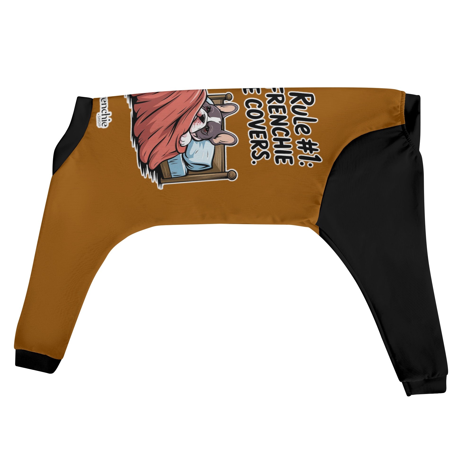 Bedtime rule #1: Let the Frenchie steal the covers - Frenchie Pajamas – Ultra-Soft, Cozy, & Adorably Stylish