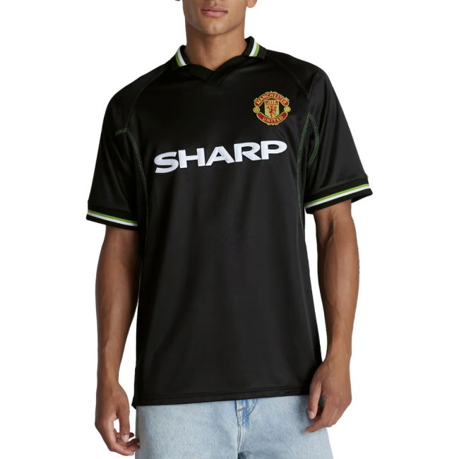 Man Utd 1998-19 Third Football Shirt with Printing M S