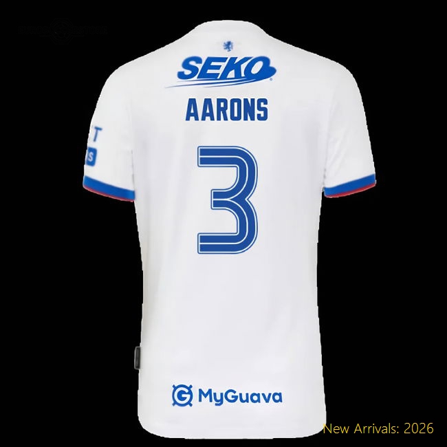 S Rangers Female 2025 Away Jersey Shirt Football Fan Apparel