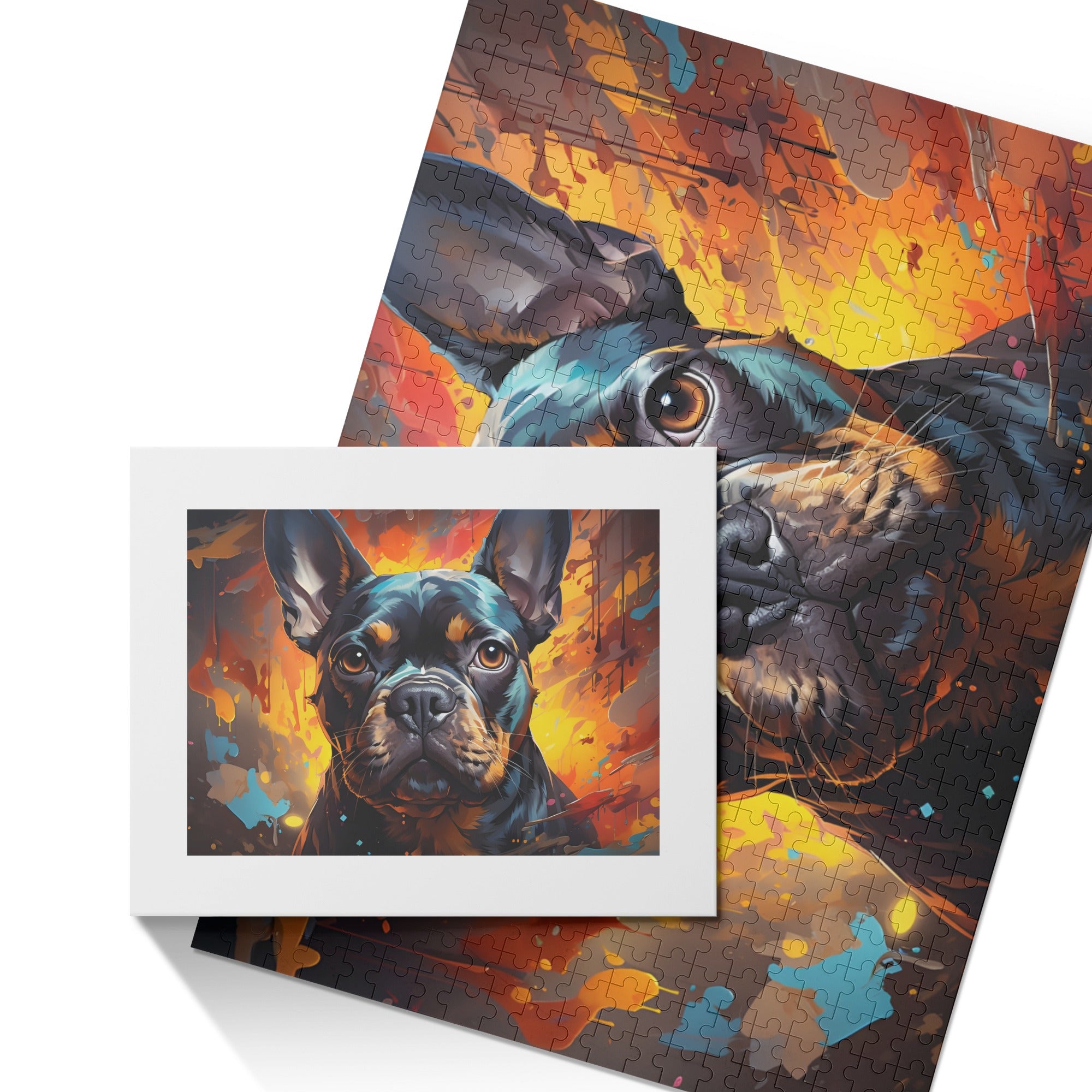 High-Quality Trendy Frenchie-Fan Jean - Puzzle for Fashion Lovers