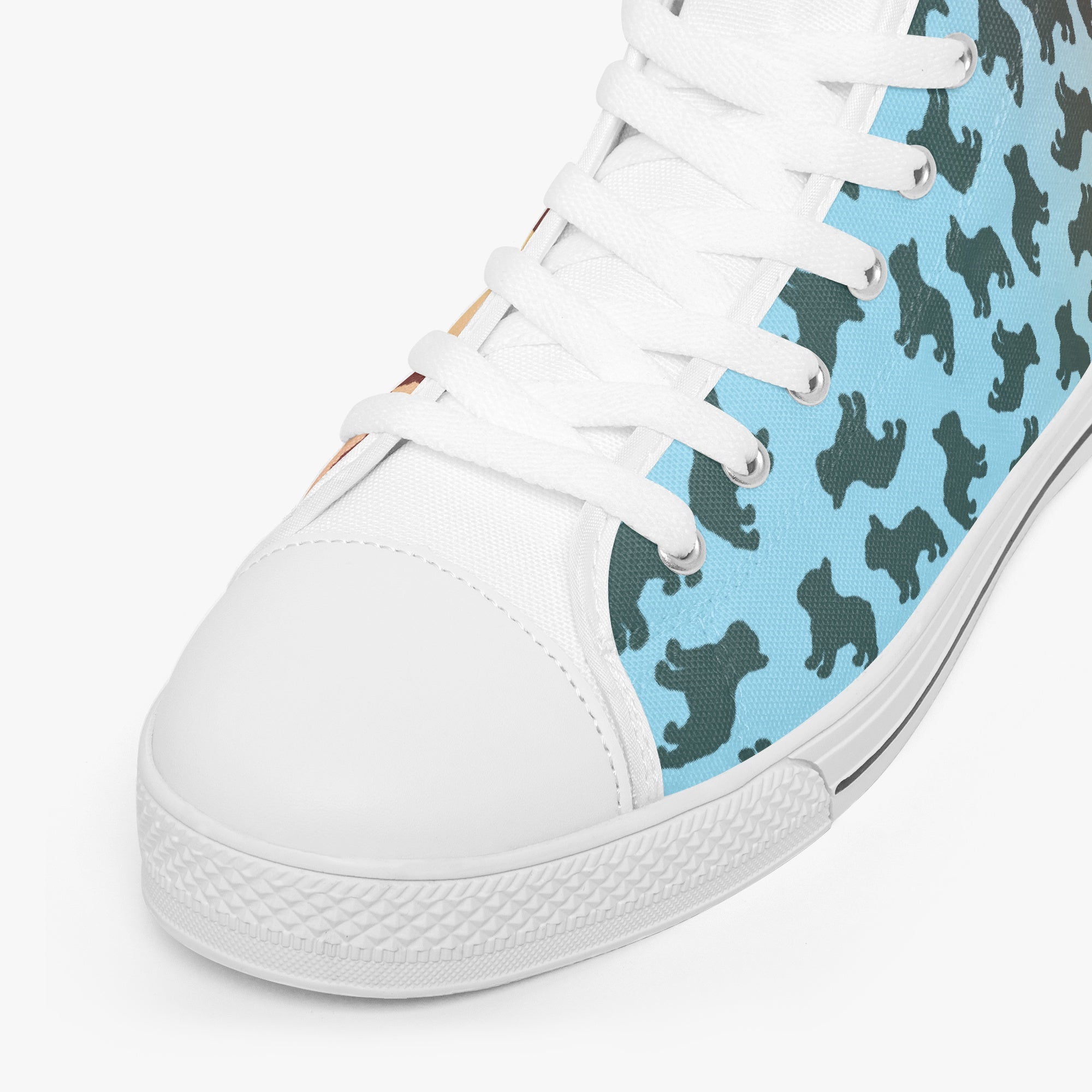 Mookie - Trendy Classic High-top Canvas Shoes Indoor Comfort