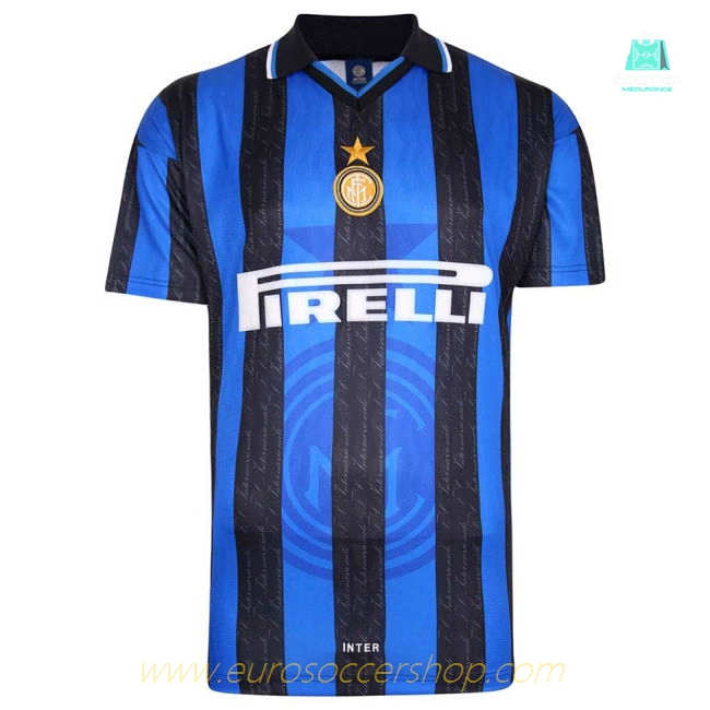1998 Inter Milan Score Draw Home Shirt (R.Baggio 10)