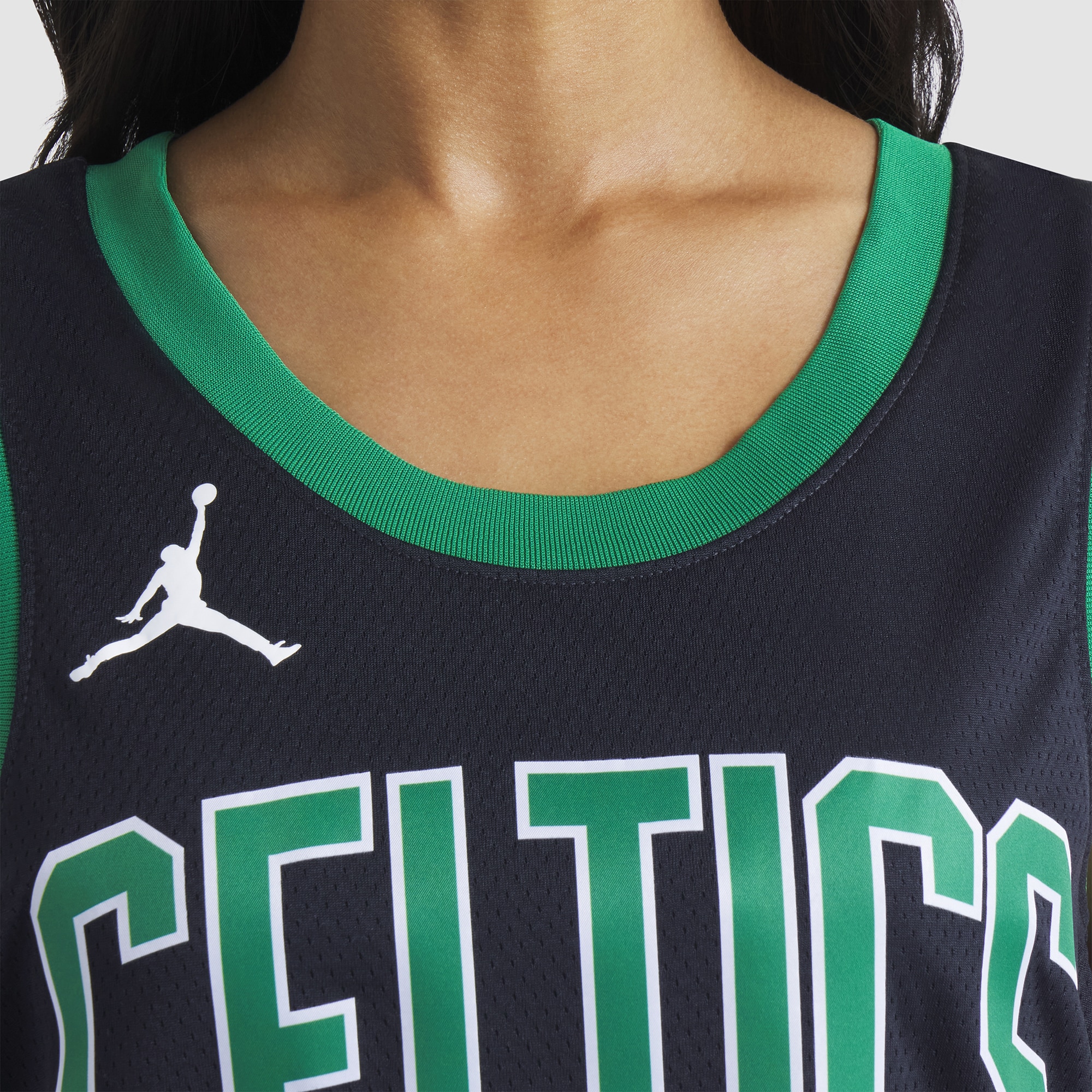 [LK] Jaylen Brown #7 Boston Celtics Unisex Swingman Jersey - Statement Edition - Black