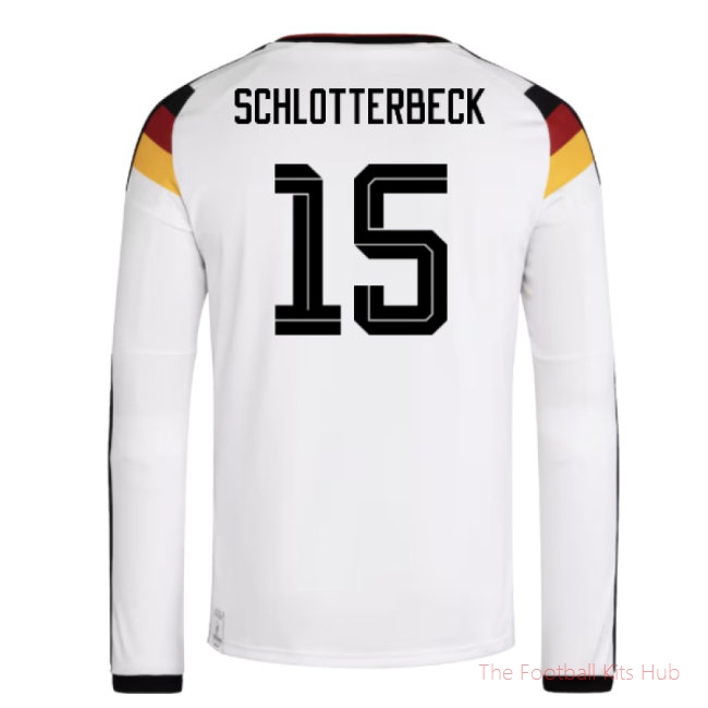 [EFS] 2026/27 Germany Long Sleeve Home Shirt (Schlotterbeck 15)