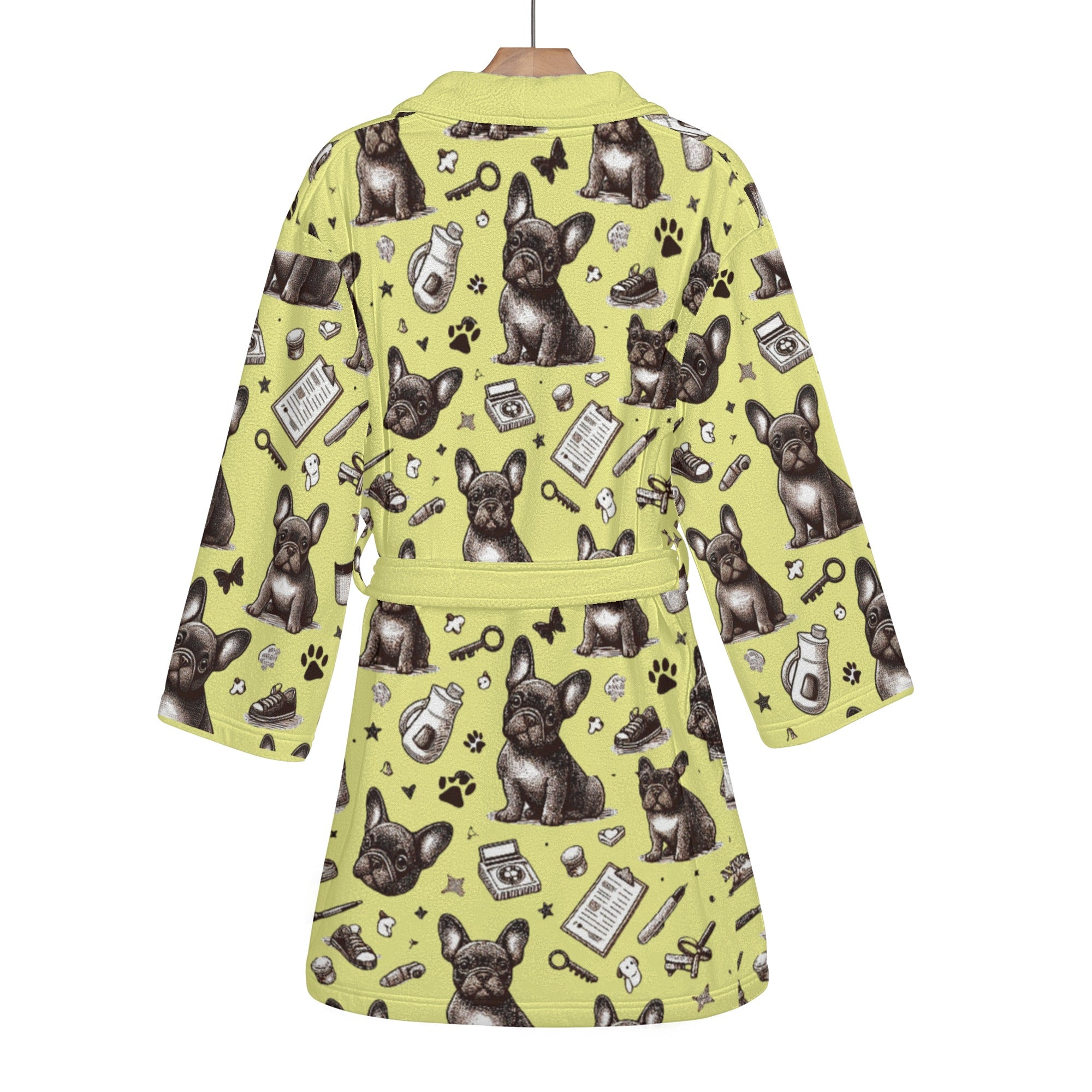 Ivy - French Bulldog Women Bathrobe Summer Wear | Durable Build