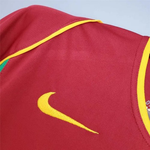 Official Portugal 2002 Home - Football Fashion - Soft Cotton