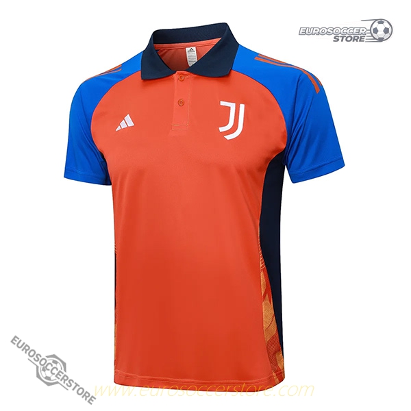 Juventus Orange Polo Shirt for the 24-25 Season