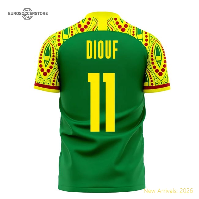 Highperformance Senegal Concept 20252026 Away Kit Climalite