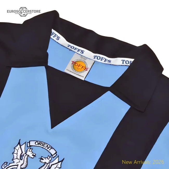 Premium-grade Leyton Orient 1970s Away Retro Football Shirt