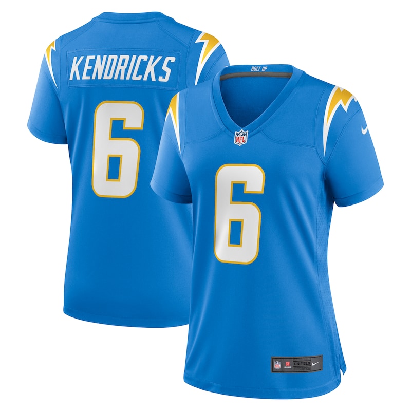None Eric Kendricks LA Chargers Championship Great Value Jersey