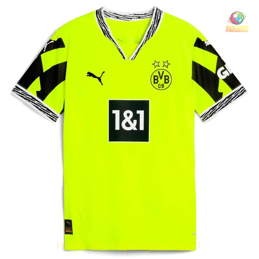 Team Jersey Match Quality BVB Dortmund Home 2024/25 Collection Neon