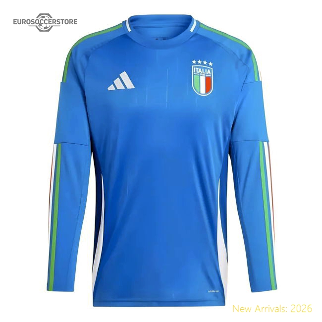 Premium European Team 2024-2025 Home Long Sleeve Jersey