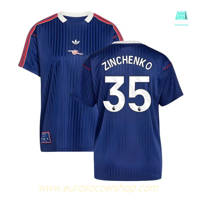 Arsenal Terrace Icons Shirt (Navy) (Zinchenko 35)