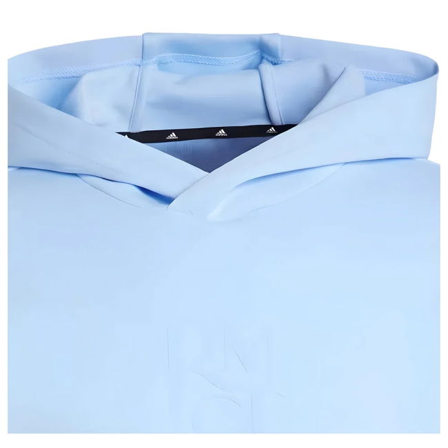 2024-2025 Real Madrid Football Shirt (Glow Blue) Stretch Fabric