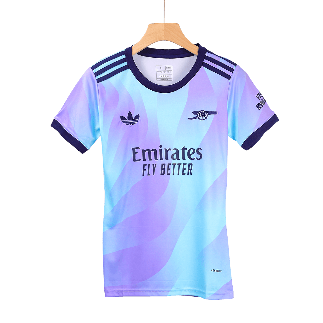 Women's Arsenal Third Away Soccer Jersey 2024/25 Authentic Kit