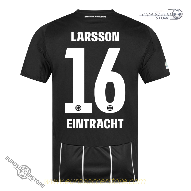 Eintracht Frankfurt 25-26 Champions League LARSSON Number 16 Jersey