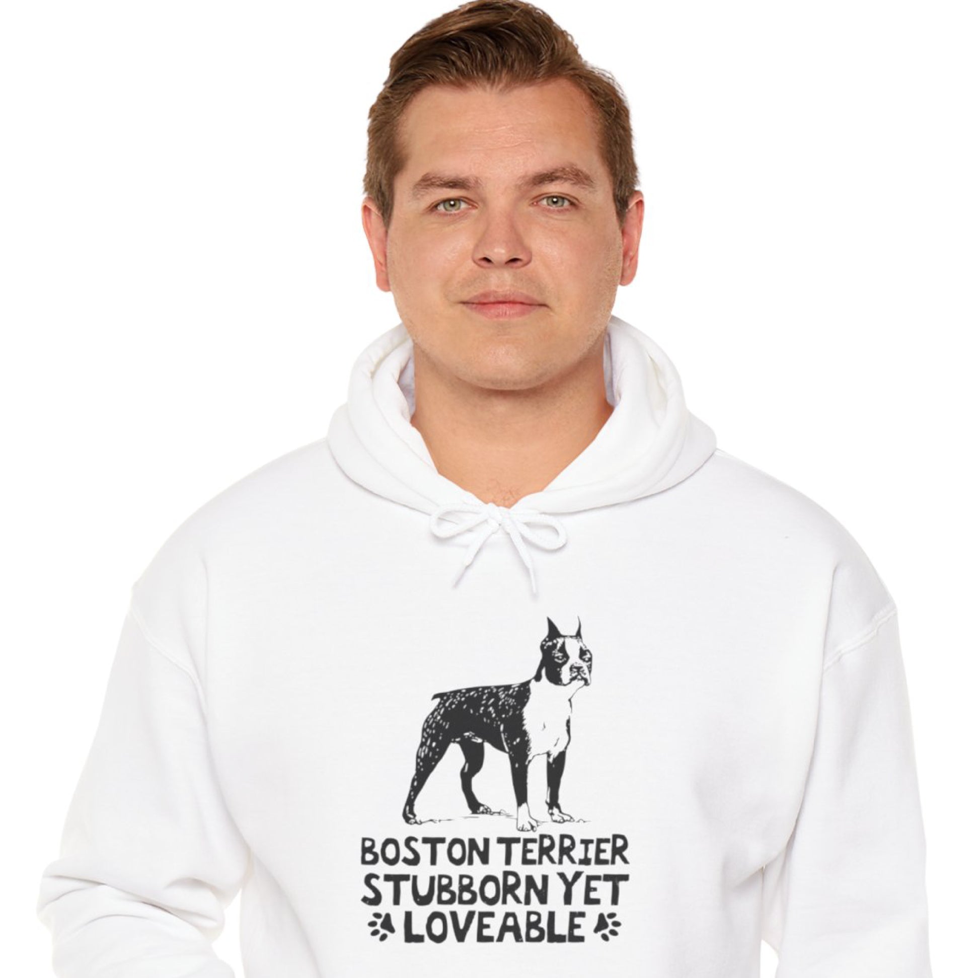French Bulldog Harlequin Unisex Hoodie For Boston Terrier Lovers Durable Dog Item