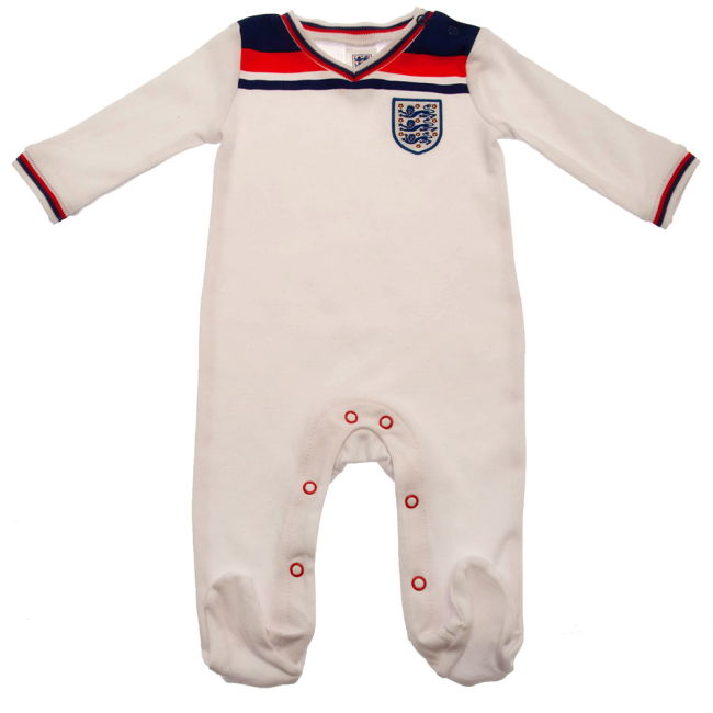Sleepsuit 82 England First Team Top Tier Home Pro Level Shirt (1)