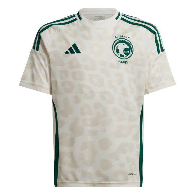 Aero-Dynamic 2024-2025 Saudi Arabia Away Shirt (Kids) Match-Ready