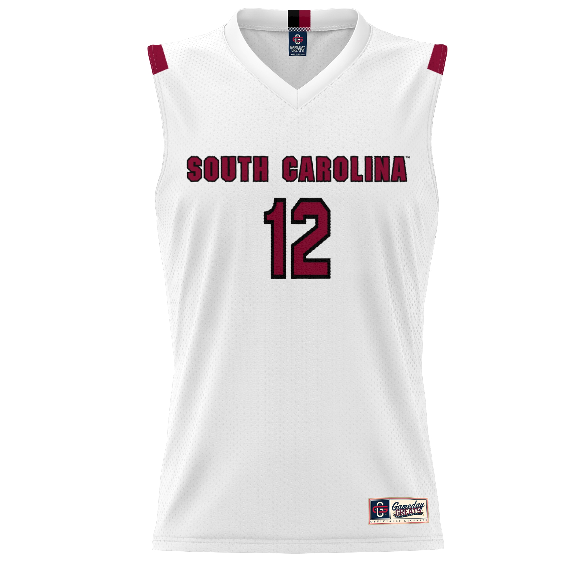 [NJP] Brea Beal South Carolina Gamecocks GameDay Greats Youth Lightweight Basketball Alumni Jersey - White