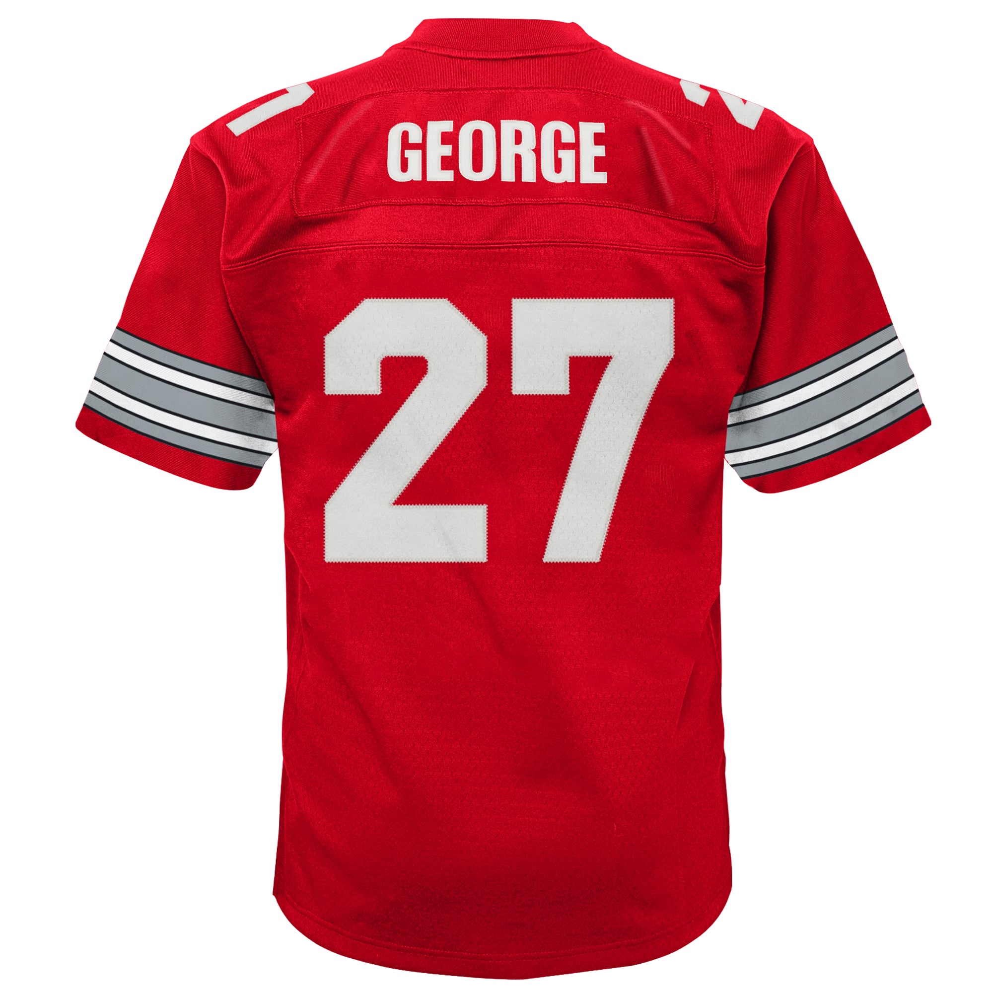 Youth Mitchell & Ness Eddie George Scarlet Ohio State Buckeyes Throwback Football Jersey
