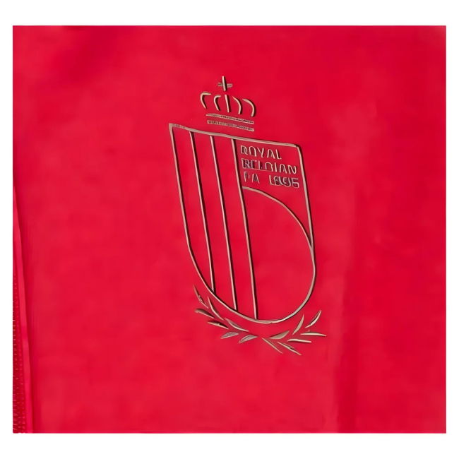 2024-2025 Belgium Travel Full Zip Hoody (Burgundy)