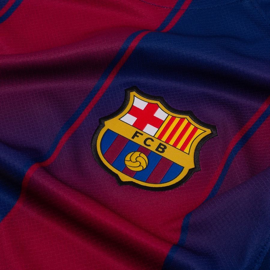Barcelona Home Shirt 2025/26 Long Sleeves In Multiple Adult Sizes