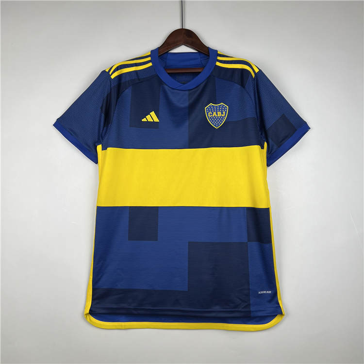 Boca Juniors 2324 Football Shirt Home Blue Soccer Jersey - Official