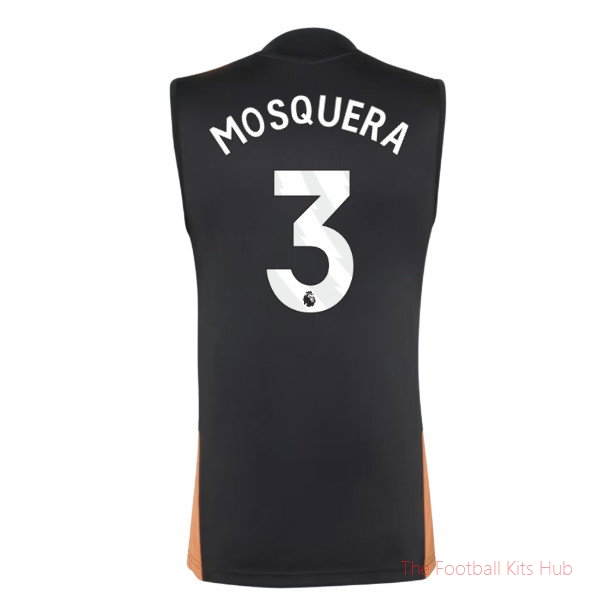 [SPK] 2026/27 Arsenal Training Sleeveless Jersey Black Mosquera 3