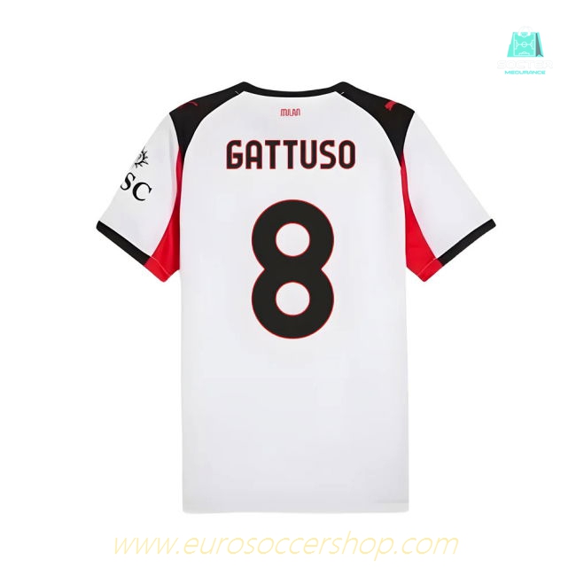 2025-2026 AC Milan Away Shirt (Gattuso 8)