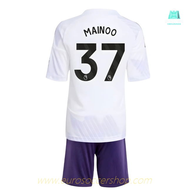 2025-2026 Man Utd Away Mini Kit (Mainoo 37)