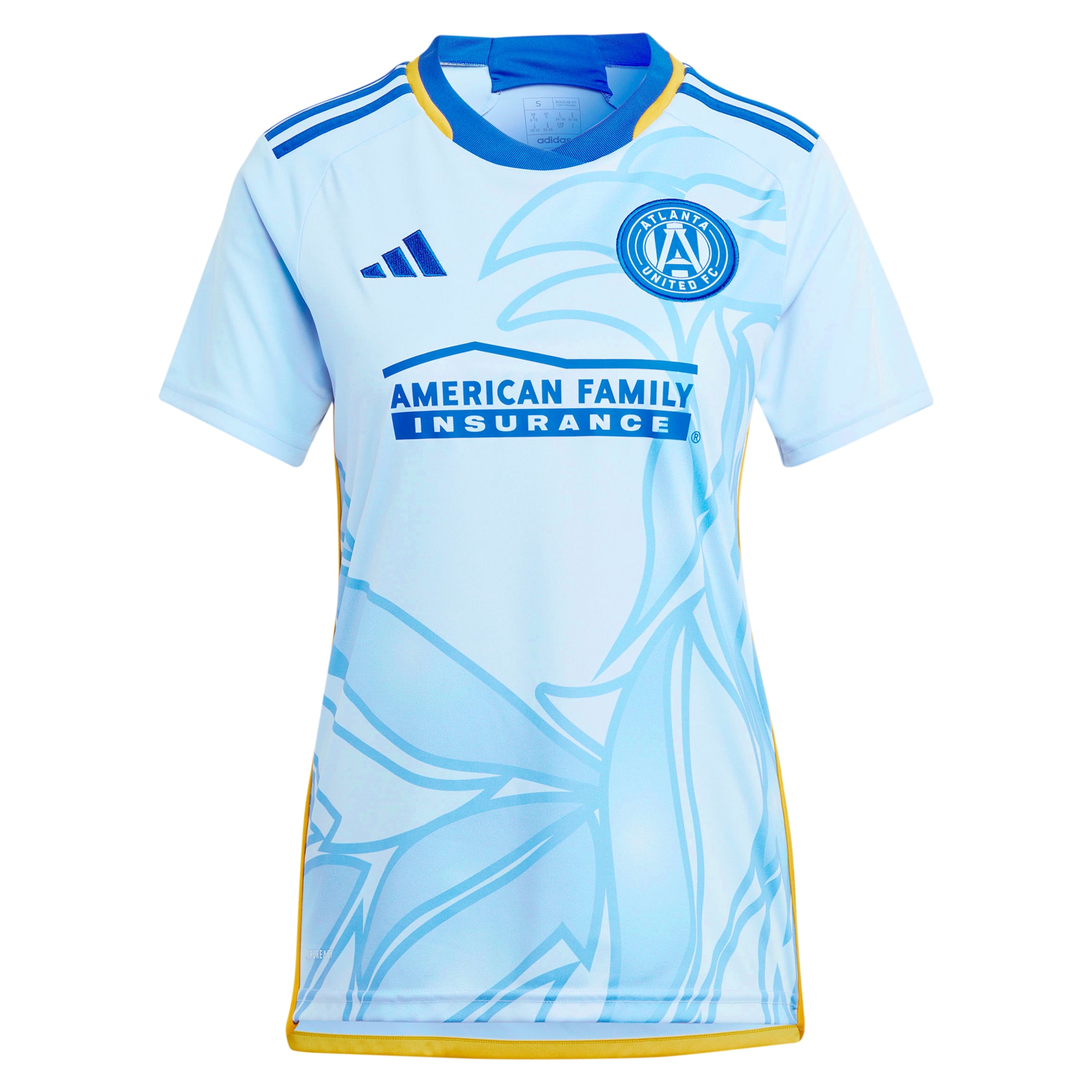 [SJH] Atlanta United FC Women's 2024 The Resurgens Kit Replica Custom Jersey - Light Blue