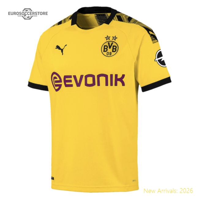 High-Quality Premium 2019-2020 Borussia Dortmund Home Shirt